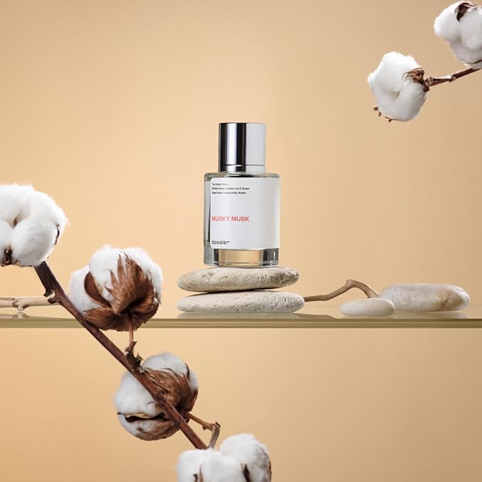 Dossier - Musky Musk - Eau de Parfum - Inspired by Juliette.Gun's Not a Perfume - Perfume Luxury - Pure Infused - Paraben-Free - Vegan - For Women - Fragrance 1.7 Fl Oz (Spray 50ml)