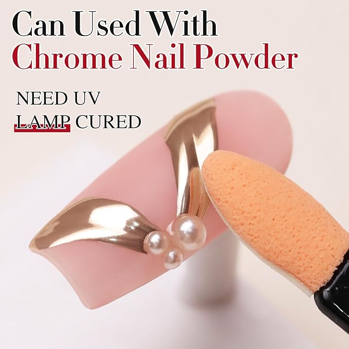 Double Rhythm 0.5 Oz 3D Nail Gel Art Sculpting No Wipe for Designs DIY Nail Art for Drawing, Molding,and Decoration (Clear Rhinestone Glue)