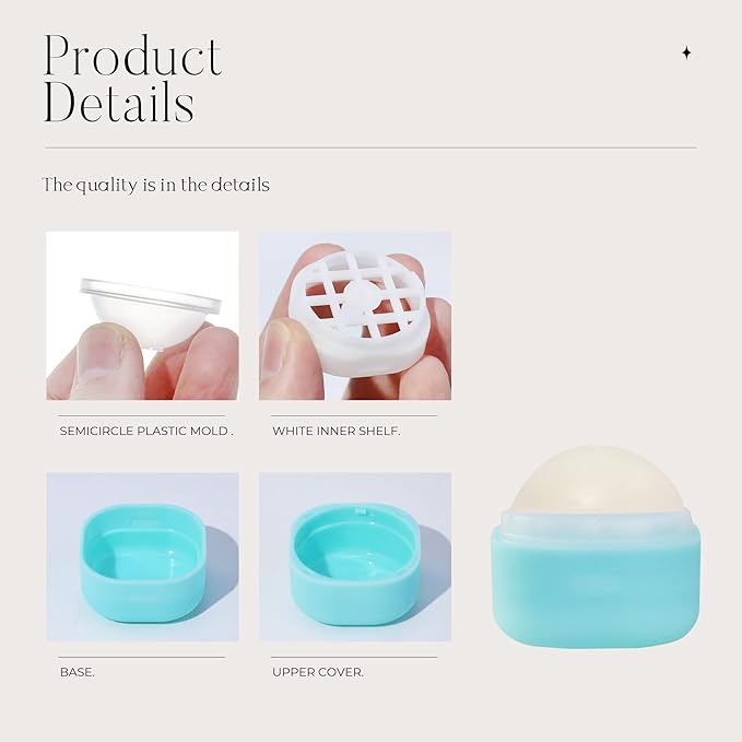 0.25 oz（7g） Empty Lip Balm Square