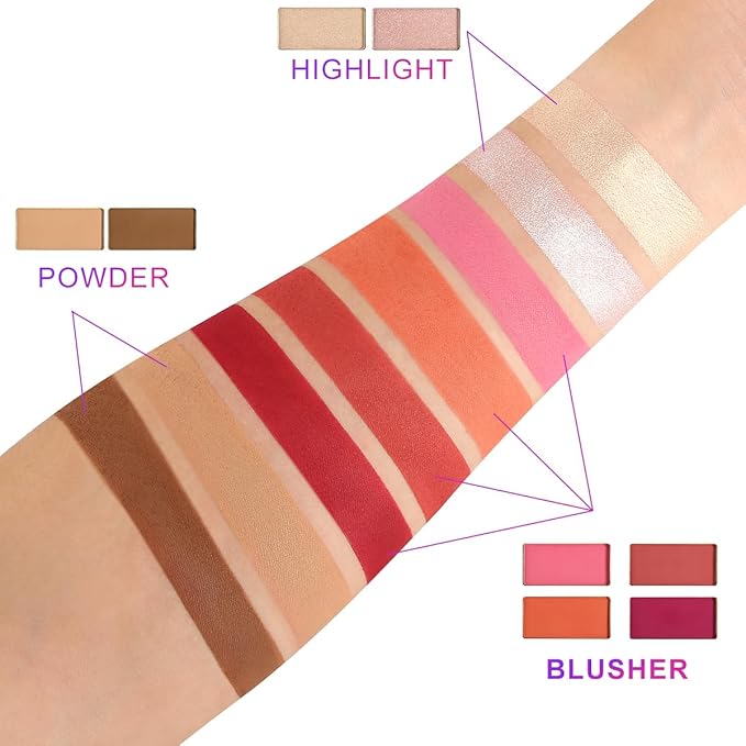 Large Eyeshadow Palette for Makeup Beginners, DE'LANCI Big