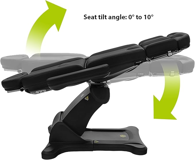 SKINACT Malibu Electric Medical Spa Treatment Table Black