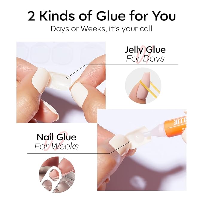 Modelones Red Cat Eye Press on Nails, Christmas Short Square Fake Nails, Reusable Nail Kit with Nail Glue Adhesive Tabs Mini Nail File, Nails Press Ons 32Pcs16 Sizes, Women Girl Gift