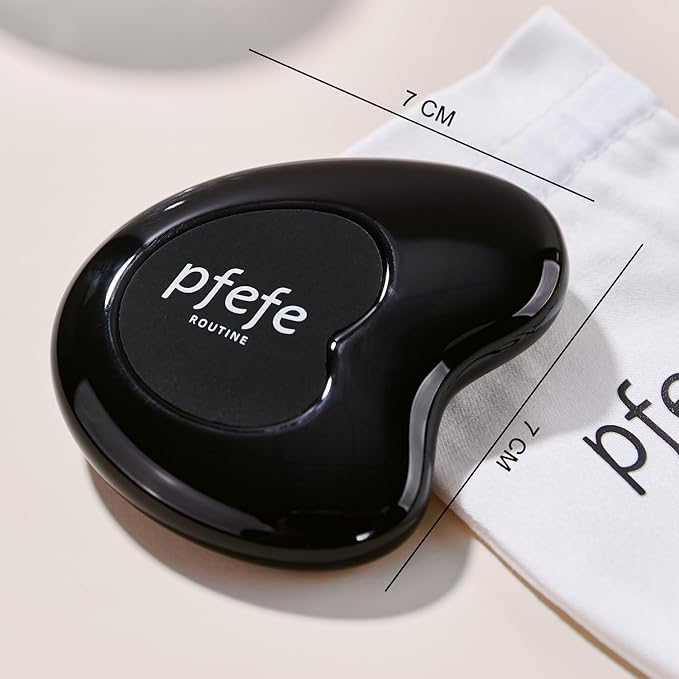 pfefe Stainless Steel Cryo Gua Sha - Gua Sha Facial Beauty Tools - Metal Skin Care Gua Sha for Body SPA Face Neck Eye