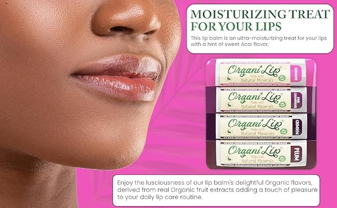 Tinted Lip Balm Moisturizer - Natural Colors