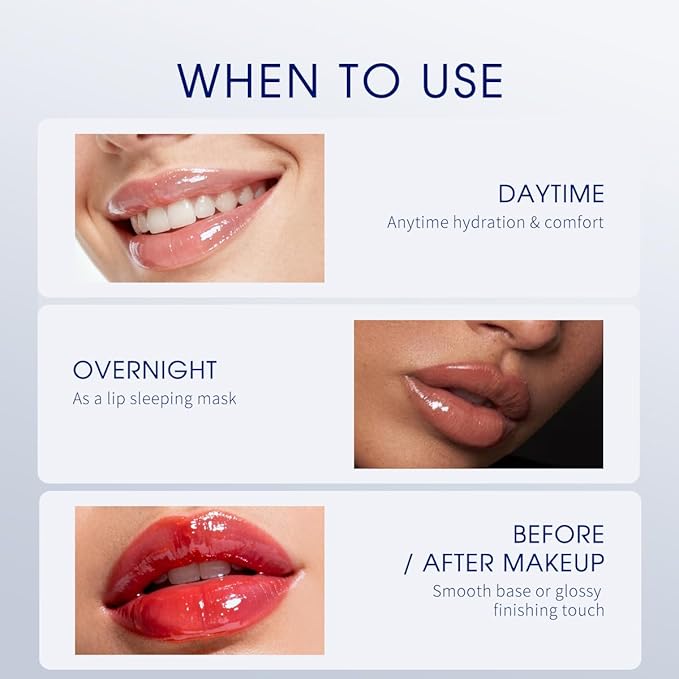 Pier Auge lip balm, Lip Sleeping Mask- Nourish, Hydrate, Antioxidants, Flaky, Dry Lips, 0.12FL.0Z