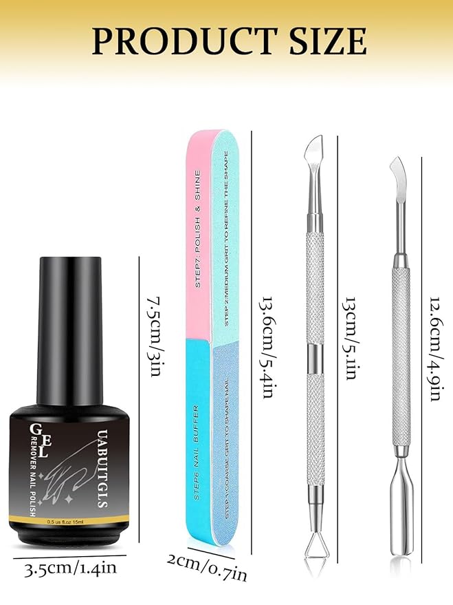 Gel Nail Polish Remover with