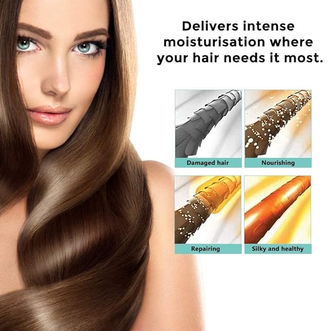 Keratin Hair Mask,Keratin Hair Treatment 250g Hair Mask for Dry Damaged Hair,Hair Treatment Mask Deep Repair Damage Hair Root,Natural Deep Conditioner Hydrating Hair Masque