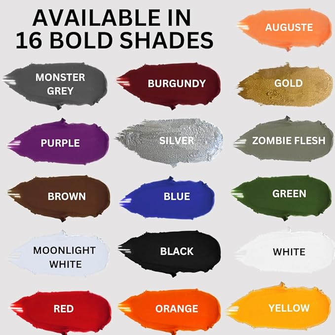 Mehron Makeup Color Cups | Stage, Foundation, Face Paint, Body Paint, Halloween | Face Paint Makeup | Greasepaint .5 oz (14 g) (Wolfman Brown)