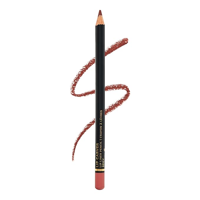 Lavaa Beauty LIP CARVER Lip Liner Pencil Creamy Long Lasting Wooden Lip Pencil | Waterproof Lip Liner | (Spicy)