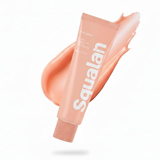 VEGREEN Daily Face Moisturizer Cream Enriched w/Squalane | Lightweight & Hydrating Face Moisturizer for Dry Skin & Combination | Age-Defying Intensive Care Facial Moisturizer Skin Cream 1.69 fl oz