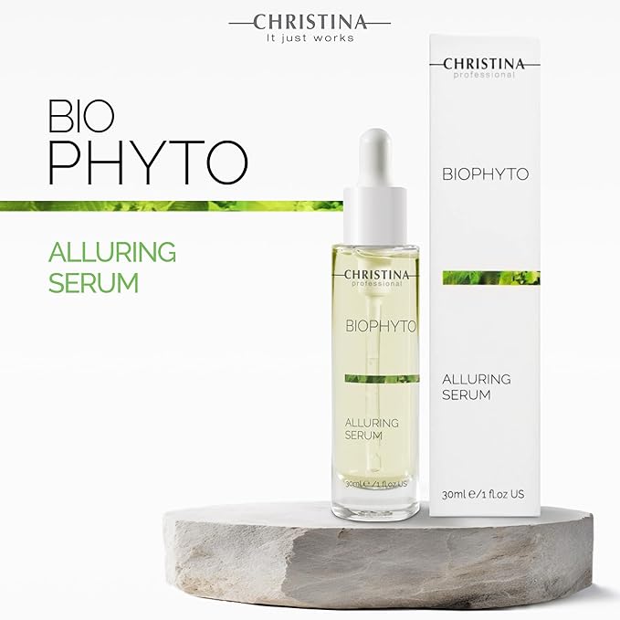 '-CHRISTINA- Bio Phyto Balancing Cream, 75ml and Alluring Serum, 300ml | For All Skin Types