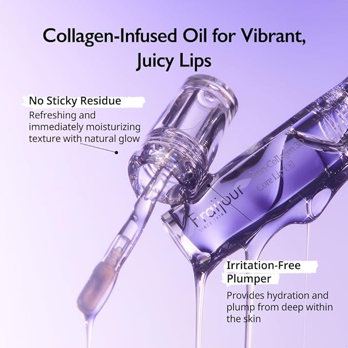 Retin-Collagen 3D Core Lip Oil, 3.2ml oz.