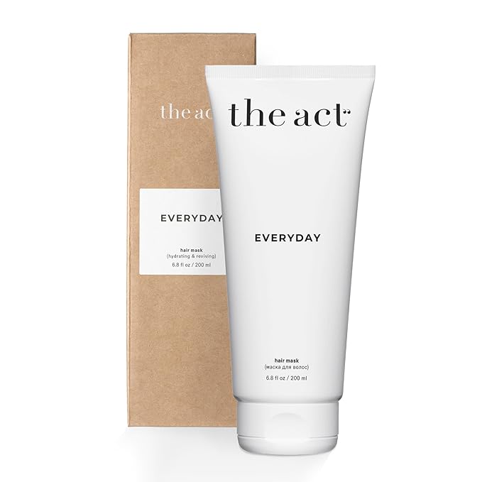 Everyday 2-in-1 Hair Mask Conditioner - Deep Hydration, Repair, Nutrition for All Hair Types - Enriched with Avocado & Coconut Oils 6.8 Fl oz