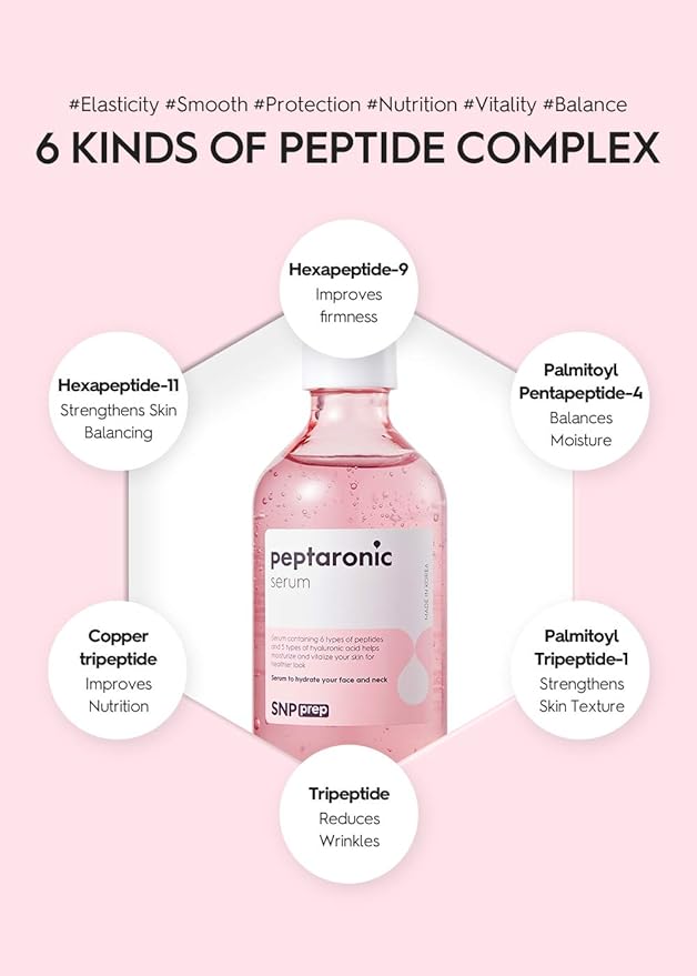 [K Beauty Snp] Peptaronic Toner & Serum