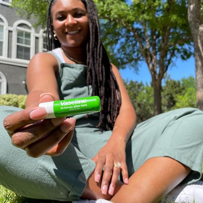 Vaseline Lip w/o Backer Card Aloe