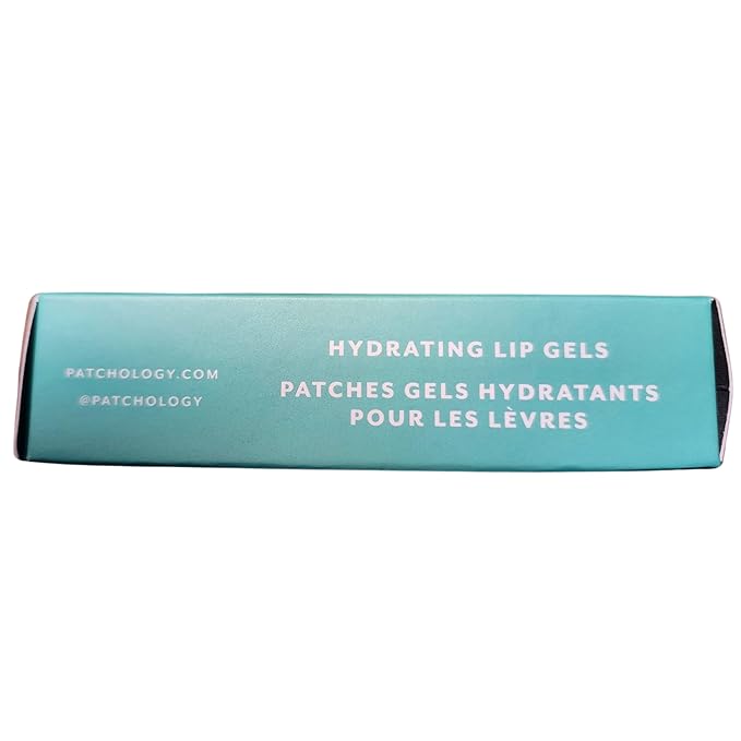 Patchology FlashPatch Hydrating Lip Mask Gels with Hyaluronic Acid, Green Tea & Peptides – Ultra Moisturizing Lip Treatment & Lip Patches for Dry Lips – Hydration & Repair – Day & Night Use (5 Count)