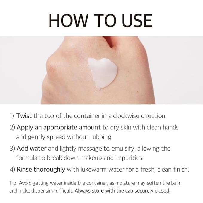 mixsoon Collagen Cleansing Balm Non-Greasy Soft Melting Lightweight Grinding Balm Hydrating Remover For Korean Glass Skin Care 1.69 Oz. / 50ml