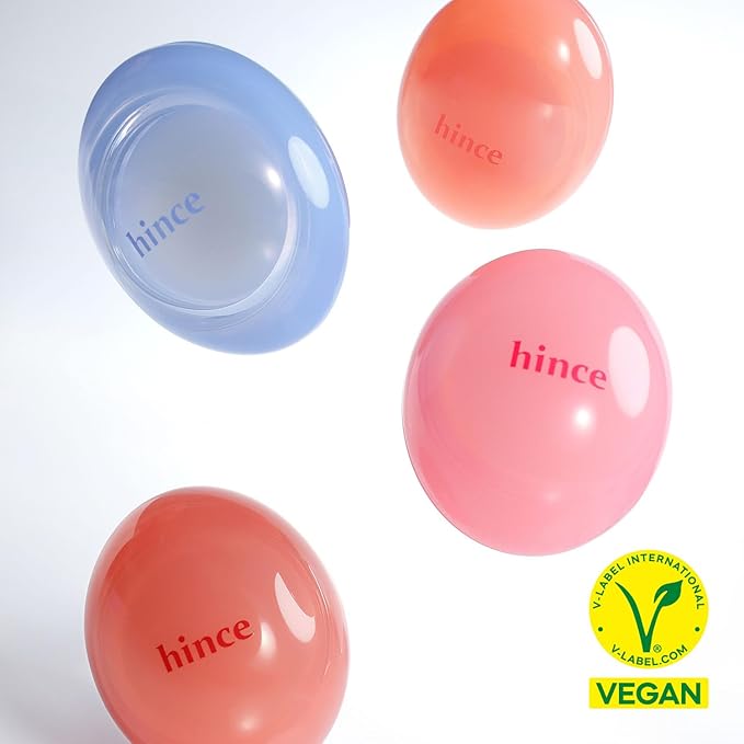 HINCE Raw Glow Dewy Ball - Tinted Lip Balm, Jelly Gloss Glow, Shine and Hydration, Lip & Blush Multiuse, Vegan, 0.12 oz. (13 colors) (RAW GRAPE DEW)