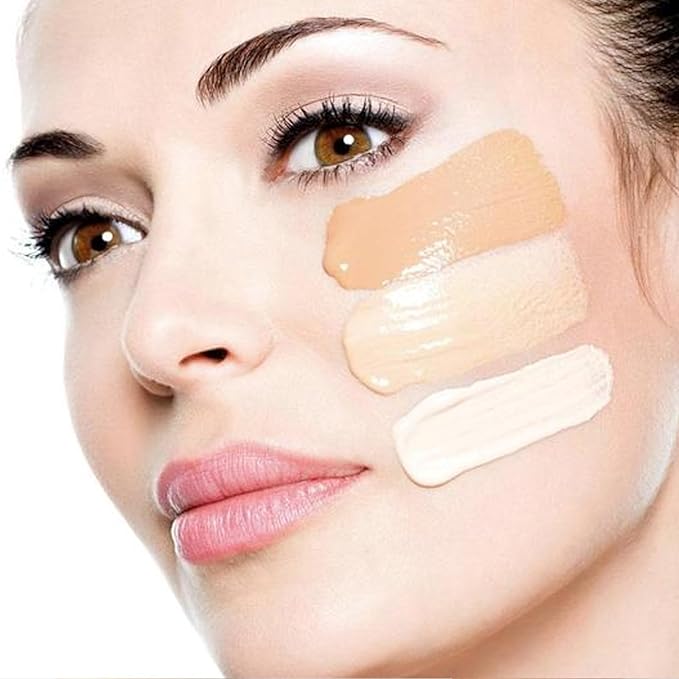 Foundation 4 in 1-Medium Spectrum-Longwearing & Waterproof- SPF 50+-Full Coverage Concealer 1OZ（30ML） (Medium Spectrum - Gold Lid - for lighter skinned people)