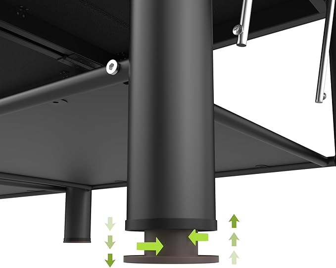 Folding Stationary Massage Table with Backrest and Storage Space, 6 Round Legs Metal Frame PU Leather, 30.5'' Wide × 75'' Long for Treatment Table Physical Therapy Table Spa Facial Bed, Black