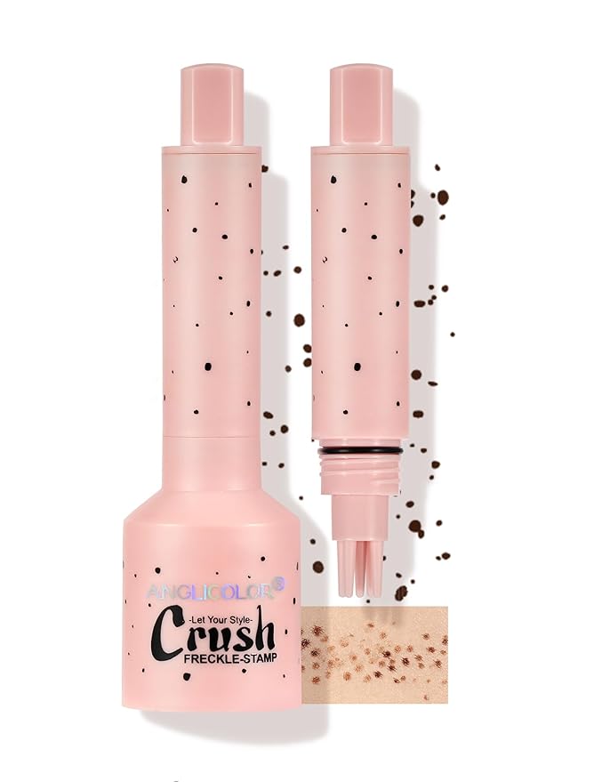 Freckle Pen, Freckle Stamp, Long Lasting, Waterproof, Smudge-proof, Transfer-proof, Easy Natural Sun-kissed Makeup, Suitable for All Skin Types, Vegan & Cruelty-Free (03#Deep, 1.5g)