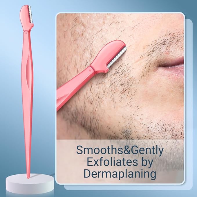 TsMADDTs Blackhead Remover Tools, Ingrown Hair Tweezers, Pimple Popper Tool Kit, Blackhead Extractor, Eyebrows Tweezers for Women Facial Hair Razors