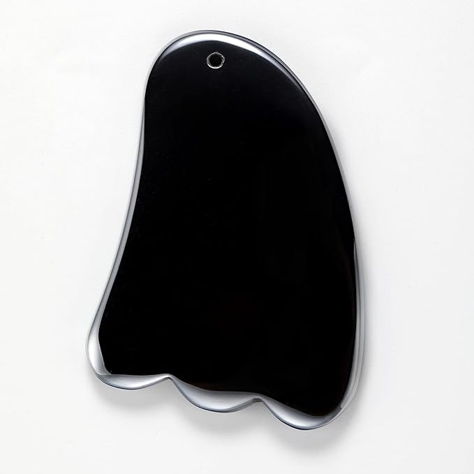 HOTACE Terahertz Energy Stone Gua Sha Scraper Tools Lymphatic Drainage Massager Facial Beauty Tools-Claw Shape