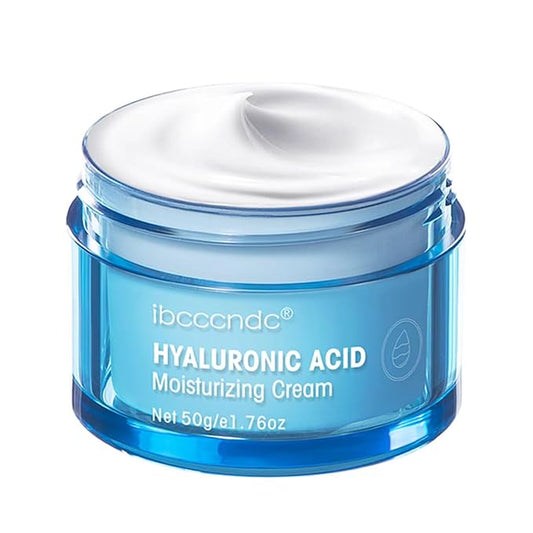 Hydro Boost Hyaluronic Acid Moisturizing Cream, Oil-Free, Suitable for Facial Moisturizers on Dry Skin ， Long Iasting Hydro Boost Moisturizing Cream-1.76Oz (white)