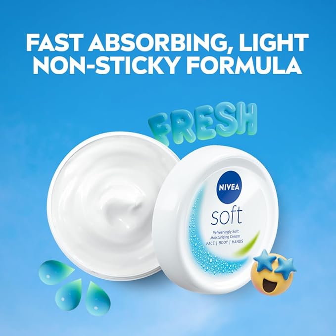 NIVEA Soft Light Moisturising Cream, 300ml