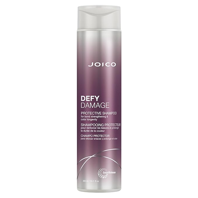 Joico Defy Damage Protective Shampoo | For Color-Treated Hair | Strengthen Bonds & Preserve Hair Color | With Moringa Seed Oil & Arginine | 10.1 Fl Oz