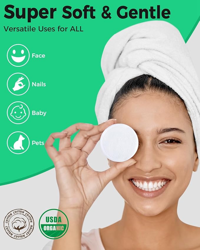 Prociv reusable makeup remover pads