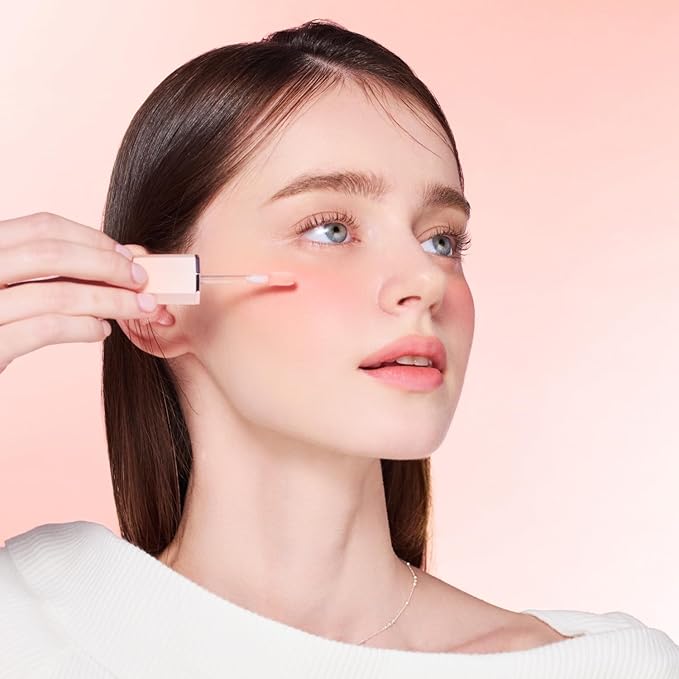 DEAR DAHLIA Petal Blur Cream Blush – Multi-Use, High-Pigment, Lightweight & Long-Lasting, Petal-Smooth Finish, Vegan & Cruelty-Free, for Sensitive Skin, 4g – MELLOW