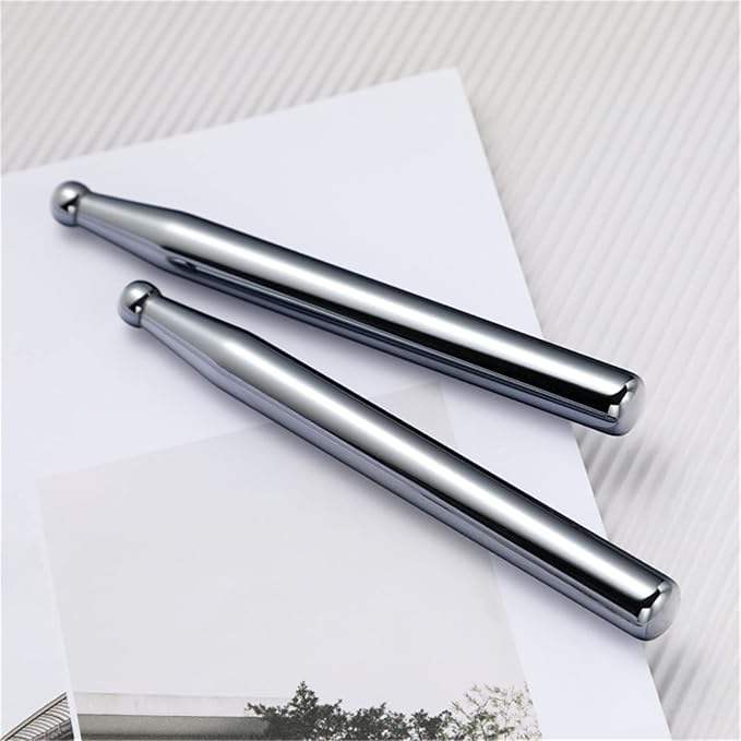 HOTACE Manual Acupuncture Pen Terahertz Energy Stone Massage Tool Trigger Point Massager Stick for Face Body Relax Facial Reflexology