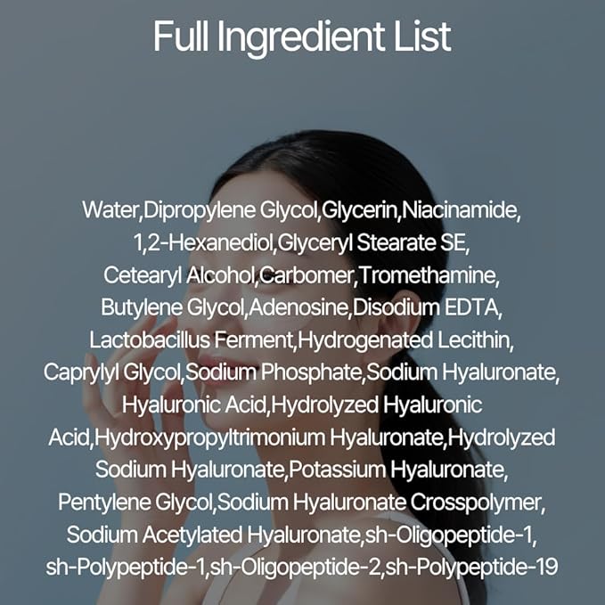 CELORABY 4GF Derma Repair Hydro Serum - Hydrating Serum with Quadruple Peptides, Niacinamide, and Hyaluronic Acid for Smooth, Healthy-Looking Skin (1.01 fl. oz)