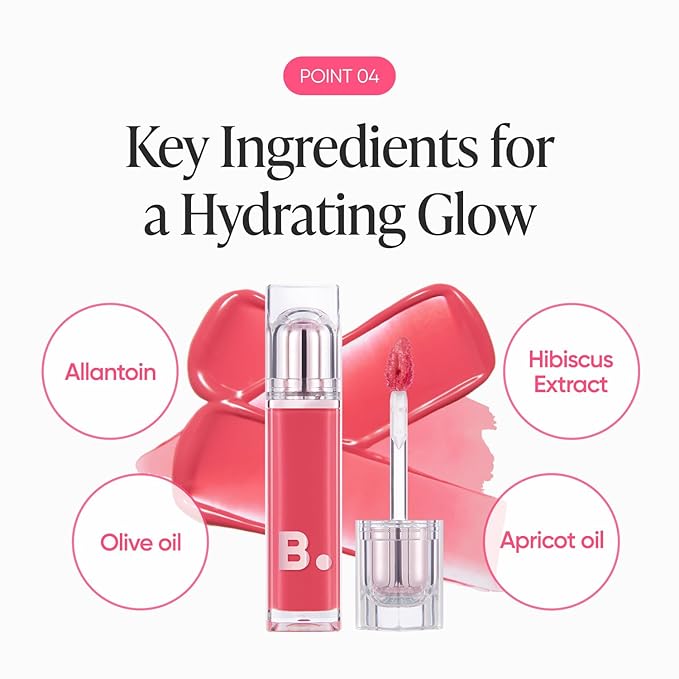 BANILA CO Dew Glow Tint | Hydrating Lip Tint with Dewy Gloss Finish | Lightweight Tint for Moisture-Rich, Naturally Plumped Lips (3.8g / 0.13 oz), PP02 Mauve Souffle