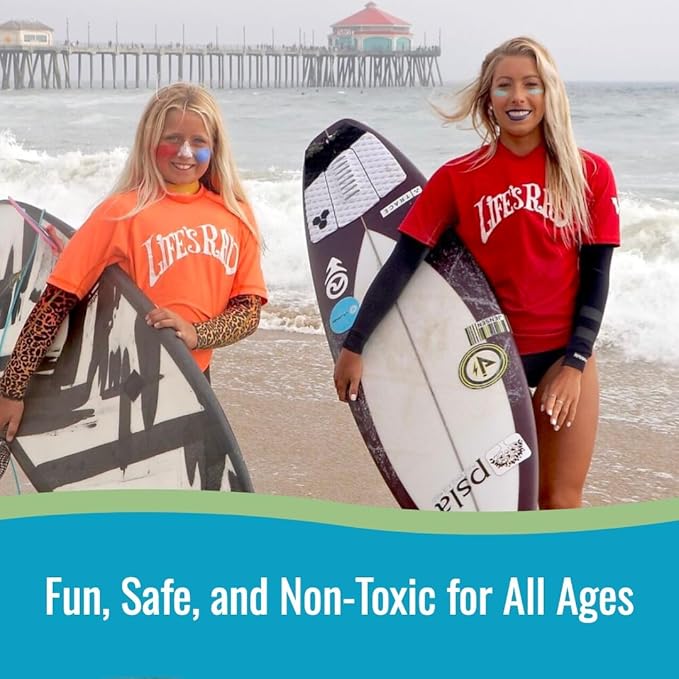 Zinka Colored Zinc Oxide Sunblock – High Zinc Formula for Nose and Face, 2 Pack, White