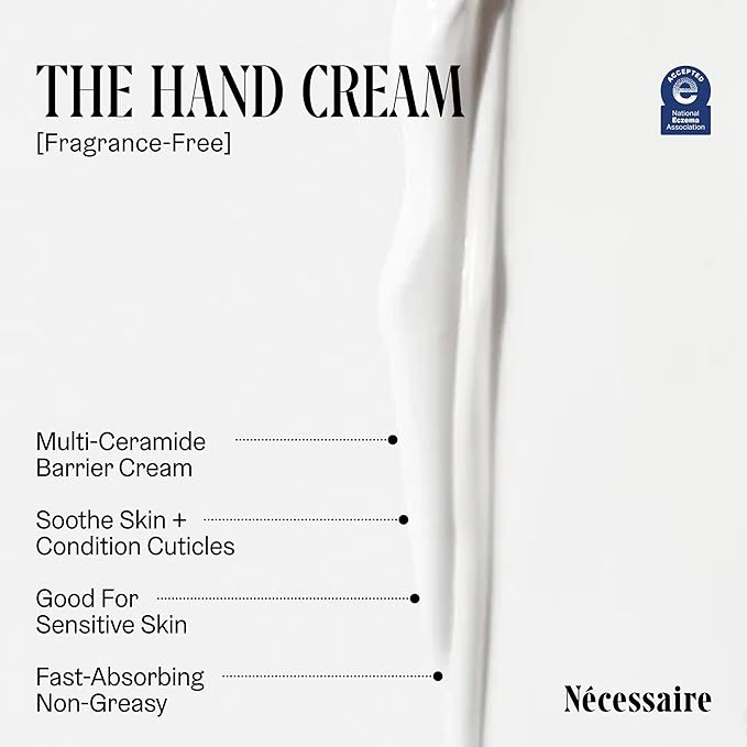 Nécessaire The Hand Duo – The Hand Cream + The Hand Retinol Treatment Holiday Gift Set for Dry Hands – Daily Moisture + Nighttime Repair with Ceramides, Peptides & Retinol – 2 x 2.5 oz