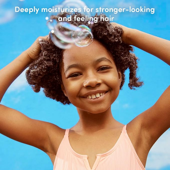 Evereden Kids Haircare Set: Hair Detangling Shampoo & Conditioner for Children Ages 3+, Plant Protein Peptides & Argan Oil, Vegan, Free from Sulfate, Paraben, Phthalate & Petrolatum