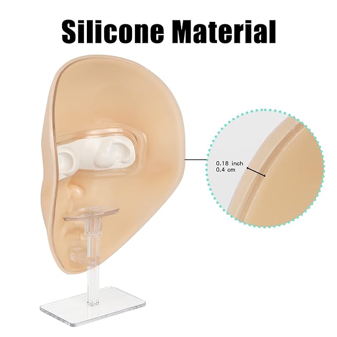 Makeup Practice Mannequin Face, 5d Reusable