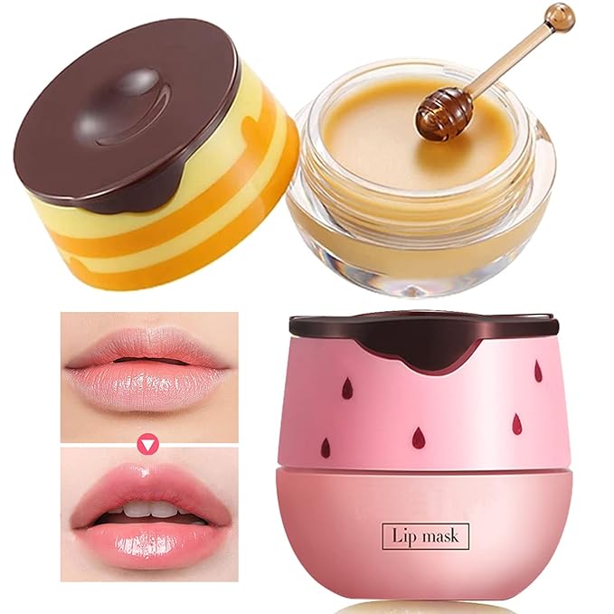 2 PCS Bee Lip Balm Lip Wrinkle