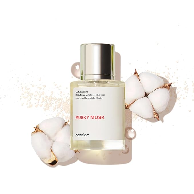 Dossier - Musky Musk - Eau de Parfum - Inspired by Juliette.Gun's Not a Perfume - Perfume Luxury - Pure Infused - Paraben-Free - Vegan - For Women - Fragrance 1.7 Fl Oz (Spray 50ml)