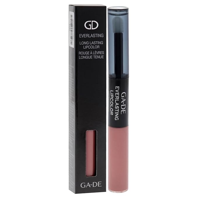 GA-DE Everlasting Lip Color, 93 - Full Coverage, Non-Oily, Moisturizing, Long Lasting Lipstick - Dries Quickly into Ultra-Thin Film - 0.28 oz