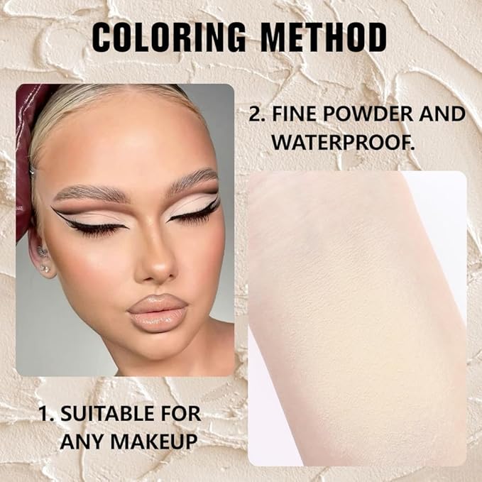 Kaely Single Eyeshadow Makeup, Vanilla Nude Beige Neutral Powder Matte Eye Shadow for Older Women, Monochrome Eye Shadow Palette Pigmented Waterproof, sombras para ojos, Lightweight Blendable, 17