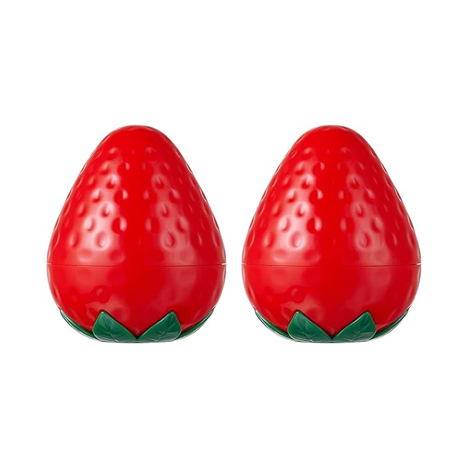 TONYMOLY Strawberry Hand Cream 2-Pack – Lightweight Hydrating Hand Lotion with Strawberry Extract & Shea Butter for Soft, Nourished Hands, 1.05 oz Each