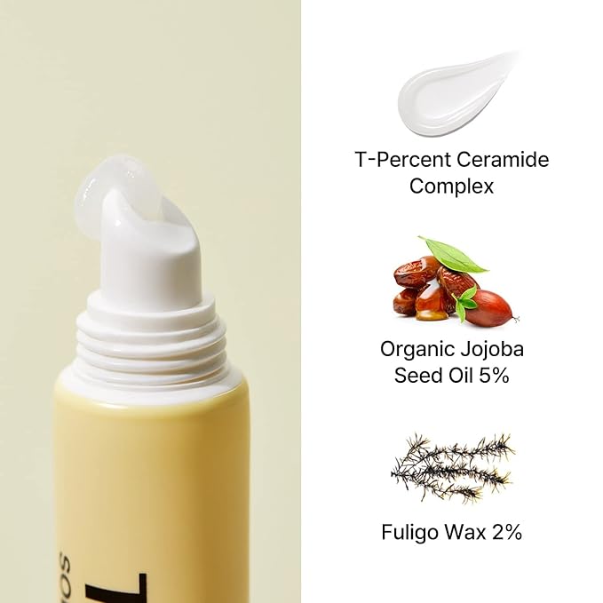 Torriden Ceramide Lip Essence with Organic Jojoba Oil for Glowy, Dewy, Plumped Lips - 0.37 Oz Korean Skin Care