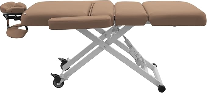 Cleo Electric Spa Treatment Table, Facial Massage Bed ADA Compliant (Sand)