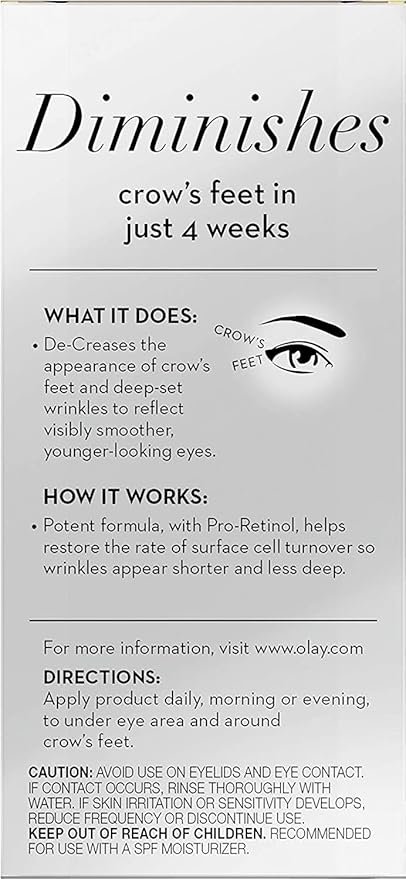 Olay eyes pro retinol eye