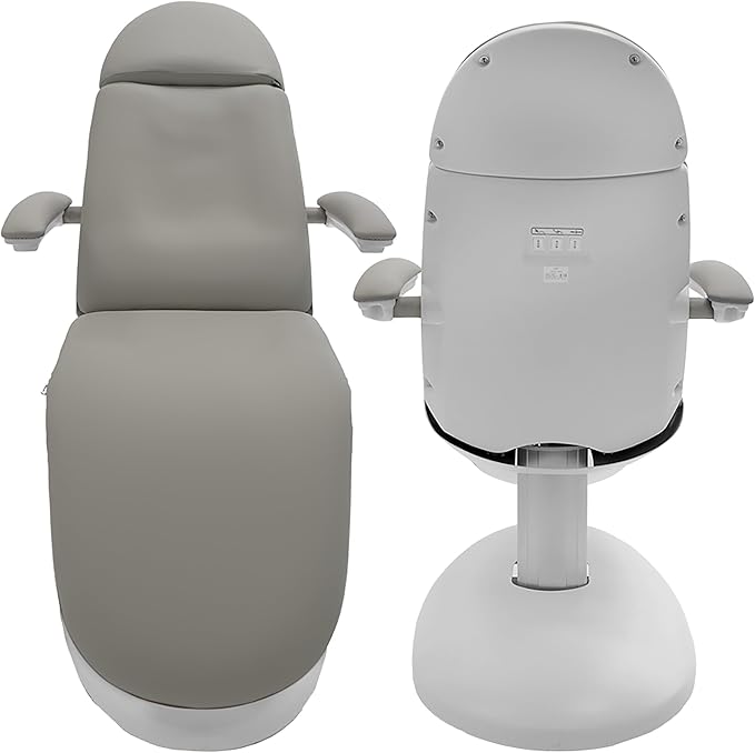 SKINACT Venus Electric Medical Spa Treatment Table/Chair with Free Wired Hand Remote Control(Taupe)