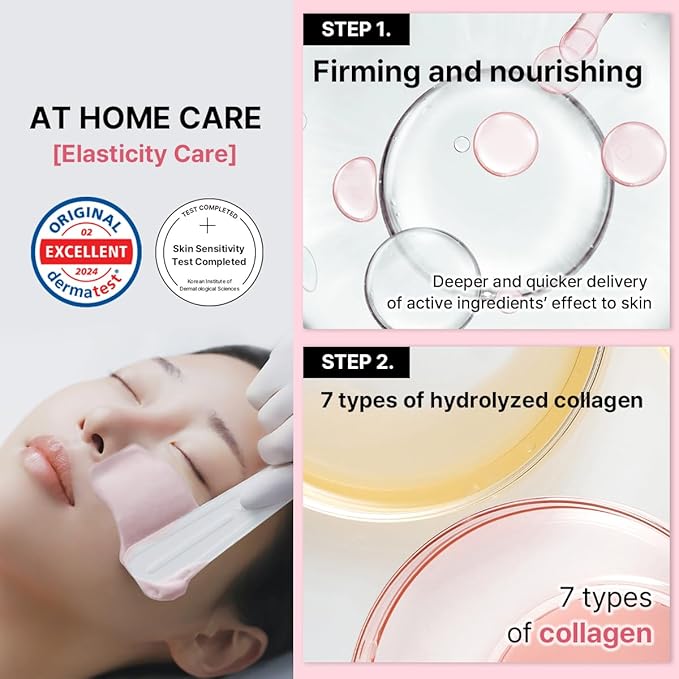 Mediheal Derma Modeling Pack (Collagen) - Filling Elasticity For Glow Skin - Easy DIY Home Spa Kits, Hydrating Icy Jelly Mask For Skin Refreshment