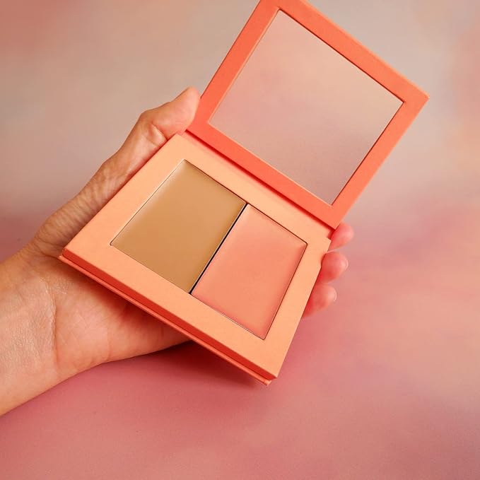Makeup Cream Blush + Bronzer Refillable Palette - 8g